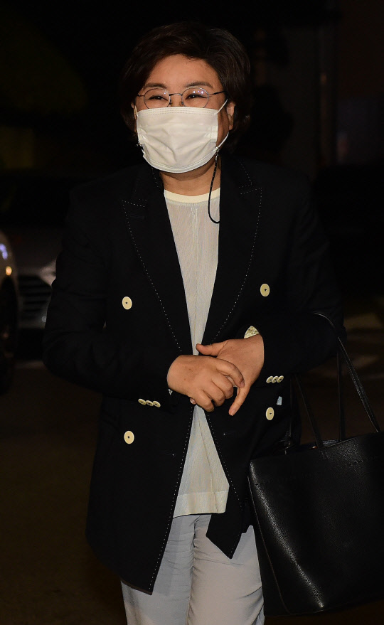 이혜훈 전 미래통합당 의원. 사진은 2일 서울 종로구 한 음식점에서 열린 김종인 국민의힘 비상대책위원장-서울지역 중진 정치인들과 만찬을 하기 위해 이동하는 모습. 연합뉴스DB.